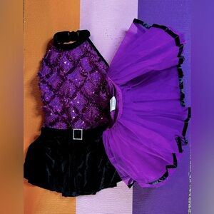 Costume Gallery Purple 3 piece Costume